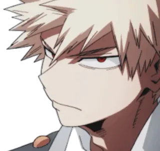 Кацуки Бакуго telegram stickers