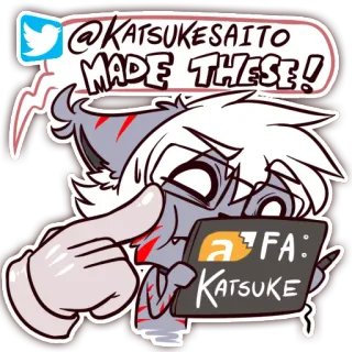 Katsu Pack telegram stickers