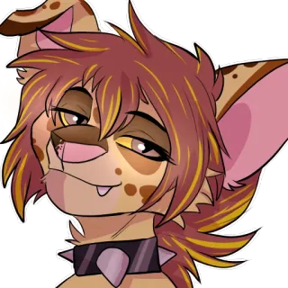 Kat the horny aliencat whatsapp stickers