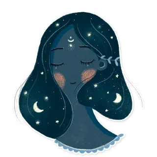 Starlight Night telegram stickers