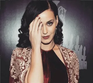 🥀 412498d8 Katy Perry célébrité, chanteuse, portrait, femme, personne whatsapp sticker