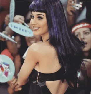 ❄ 4e515bdd Katy Perry Katy Perry, chanteuse, célébrité, pop star, femme, cheveux whatsapp sticker