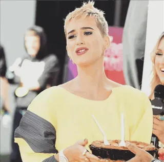 🍌 8351d1db Katy Perry chanteur, célébrité, pop star, musicien whatsapp sticker