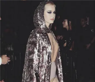 🦇 a9f226d0 Katy Perry chanteur, célébrité, femme, brillant, cape à capuche whatsapp sticker