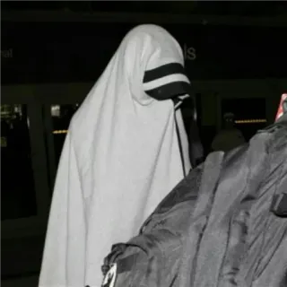 ✨ 06124d51 유령, 시트, 의상, 으스스, 할로윈, 밤 telegram sticker