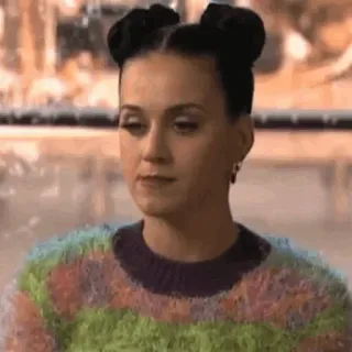 ✨ 21d227f6 Katy Perry 가수, 유명인, 여자, 표정, 초상화 telegram sticker