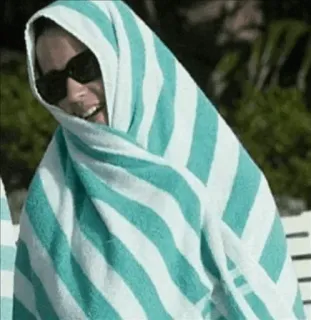 ✨ bf73562c 수건, 선글라스, 사람, 해변, 여름, 휴가 telegram sticker