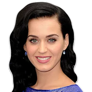 😃 53ada91f Katy Perry Поп-звезда, Певица, Музыкант, Знаменитость, Женщина, Портрет telegram sticker
