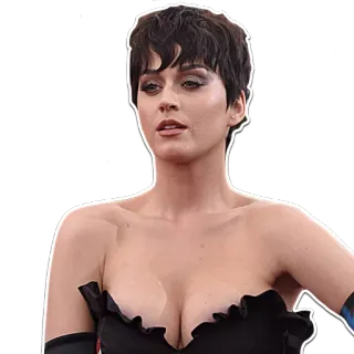 😒 cc45e944 Katy Perry Кэти Перри, певица, знаменитость, портрет, женщина telegram sticker