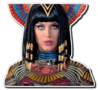 💋 38202ee2 Katy Perry, Cleopatra, Egiziano/Egizia, Pop Star, Cantante telegram sticker