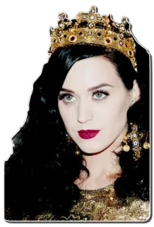 👑 404eeedc donna, corona, gioielli, ritratto, persona, femmina telegram sticker