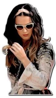 😘 706dbdb8 Katy Perry katy perry, occhiali da sole, cantante, celebrità, pop star telegram sticker
