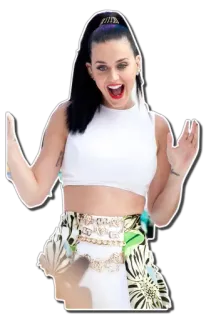 😝 99489a1f Katy Perry, pop star, cantante, celebrità, donna, ritratto telegram sticker
