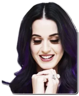 🙏 a4ba4b21 Katy Perry Katy Perry, cantante, celebrità, donna, ritratto telegram sticker