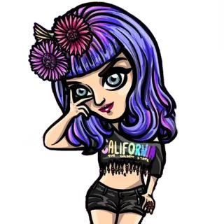 @jonafzan Katy Perry telegram stickers