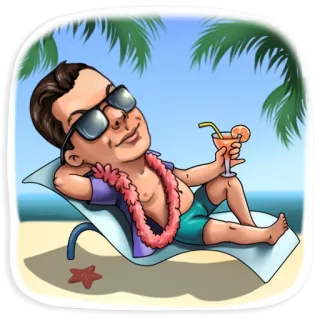 KaumOff telegram stickers