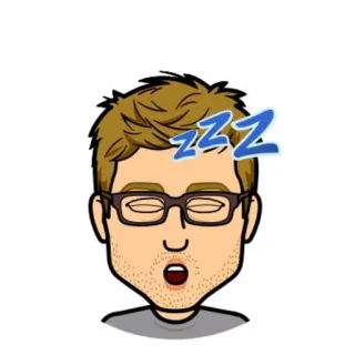 😴 ef3e2762 ZZZ sono, dormindo, zzz, cansado, exausto, soneca, desenho animado whatsapp sticker