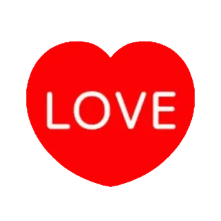 🤗 3ec8b6a2 LOVE 사랑, 하트, 빨간색, 발렌타인데이, 애정 telegram sticker