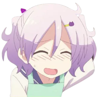 ☺️ 6036d9b6 anime, girl, cute, cartoon, sticker telegram sticker