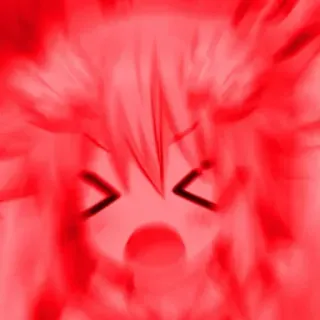 😡 b7f0e05b Anime, Dessin animé, Réaction, Drôle, Meme, Exagéré whatsapp sticker