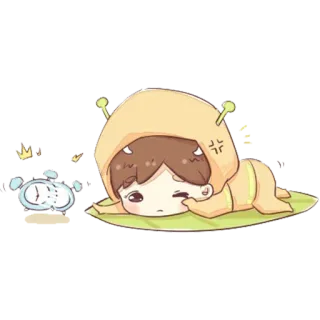 💤 ac50cc9b аниме, милый, каваий, стикер telegram sticker