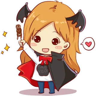 Chibi_TaeYeon telegram stickers