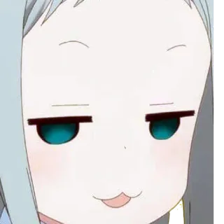 👀 049893f4 Anime, Meme, Arrogant, Ausdruck, Gesichtsausdruck telegram sticker