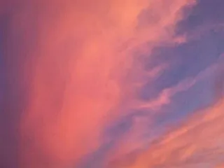 ☁️ b295cef3 Himmel, Wolken, Rosa, Lila, Sonnenuntergang, Sonnenaufgang, Natur, Wetter whatsapp sticker