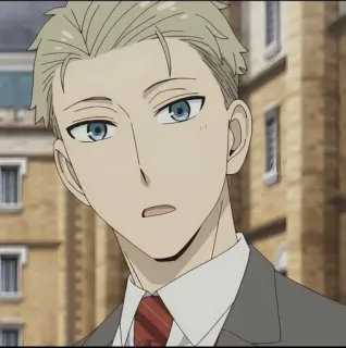 🌸 6d2ff733 Loid Forger Spy x Family Anime, Desenho animado, Espião, Loid Forger, Spy x Family, Personagem telegram sticker