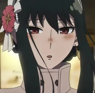 🌸 77861f31 Yor Forger Spy x Family Anime, Yor Forger, Spy x Family, Personagem, Mulher telegram sticker