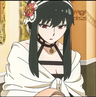 🌸 7878e081 Yor Forger Spy x Family Anime, Personagem, Yor, Yor Forger, Spy x Family telegram sticker