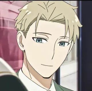 🌸 8d11b5bb Loid Forger Spy x Family Anime, Personagem, Loid Forger, Spy x Family, Espião, Bonito, Loiro, Agente telegram sticker