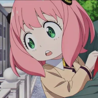 🌸 968bd5ab Anya Forger Spy x Family Anime, Desenho animado, Criança, Menina, Anya, Spy x Family telegram sticker