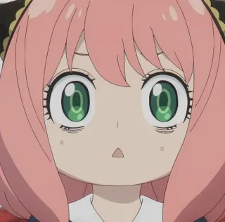 🌸 9e9d2a93 Anya Forger Spy x Family Anime, Spy x Family, Anya Forger, Desenho animado, Fofo, Engraçado telegram sticker