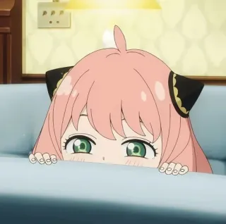 🌸 c8caa352 Anya Forger Spy x Family Anime, Desenho animado, Spy x Family, Anya, Anya Forger telegram sticker