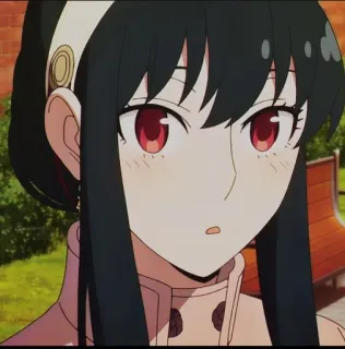 🌸 fdb9be7c Yor Forger Spy x Family yor forger, anime, spy x family, personagem, desenho animado, mulher, olhos vermelhos, cabelo preto telegram sticker