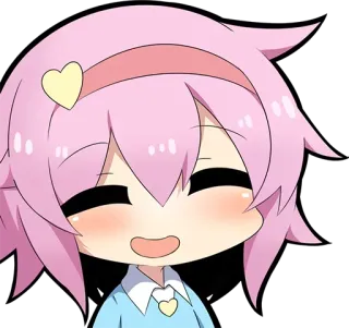 😊 970f352d Аниме, Каваий, Милый, Манга, Чиби, Стикер telegram sticker