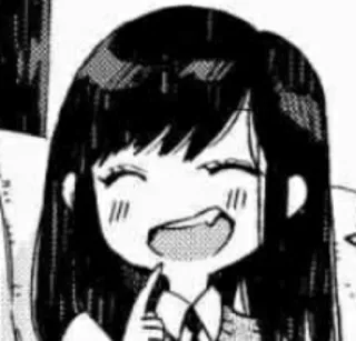 😄 1cda73f2 Аниме, Манга, Счастливый, Школьница, Милый telegram sticker