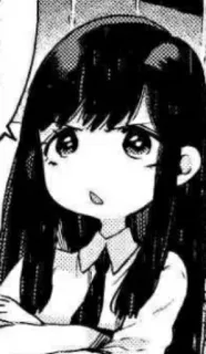 🙁 cc2fa303 Аниме, Манга, Девушка, Мило, Искусство, Рисунок telegram sticker