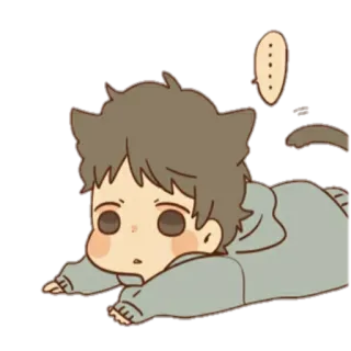 🐈 b78e1bb0 可爱, 猫, 动物, 卡哇伊, Q版, 贴纸 telegram sticker