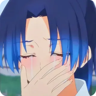 😭 52454270 Anime, weinen, traurig, Mädchen, Tränen, emotional whatsapp sticker