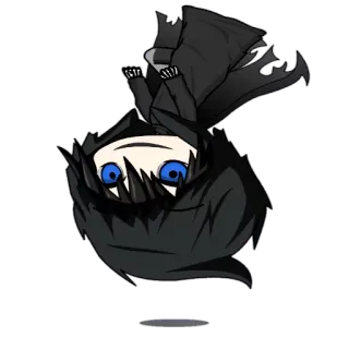 😈 5d0df939 Anime, Chibi, Personnage, Mignon, Dessin animé, Dessin, Manga telegram sticker