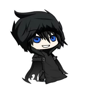 🕺 c9e7294f Anime, Chibi, Capuche, Mignon telegram sticker