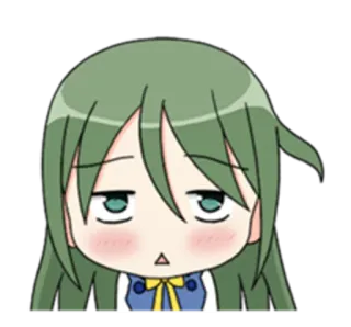 🙄 cc154a46 Anime, Chibi, Manga, Lucu whatsapp sticker