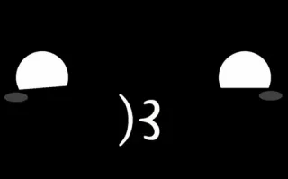 😚 da2b9823 )3 emoticon, kawaii, expression, face whatsapp sticker