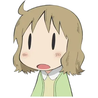 😯 5eed5a1a Anime, Manga, Dessin animé, Fille, Expression, Mignon telegram sticker