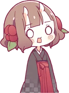 😱 a9e4da8c 애니메이션, 만화, 카툰, 귀여운, 소녀, 일본, 카와이 telegram sticker