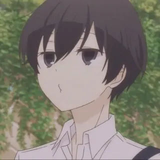 💈 5f371173 anime, boy, portrait, cute, school uniform whatsapp sticker