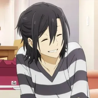 💈 910de65b anime, manga, character, smile, happy, portrait whatsapp sticker