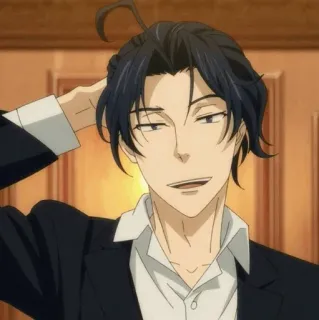 💈 95cfddfa William James Moriarty Moriarty the Patriot anime, moriarty, character, illustration whatsapp sticker